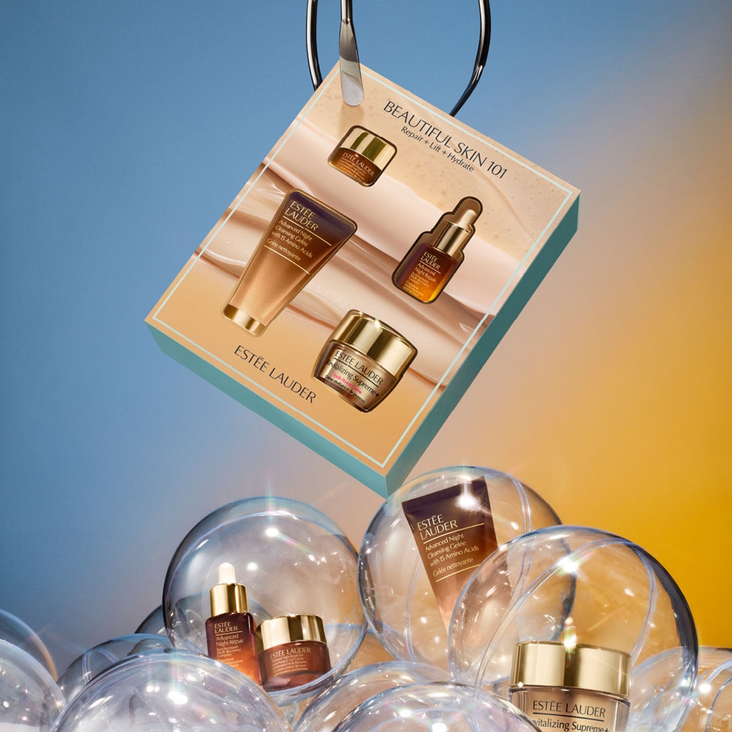 BEAUTIFUL SKIN 101: REPAIR + LIFT + HYDRATE (SET PARA CUIDADO DE LA PIEL)
